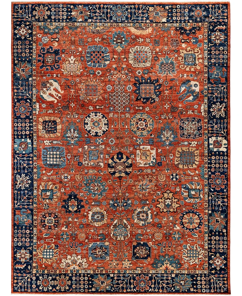 Adorn Hand Woven Rugs Serapi M1945 9'1''x11'11'' Area Rug