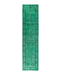 Adorn Hand Woven Rugs Fine Vibrance M1388 3'x12'4'' Runner Area Rug