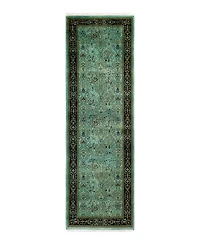 Adorn Hand Woven Rugs Fine Vibrance M1789 2'6''x8'1'' Runner Area Rug