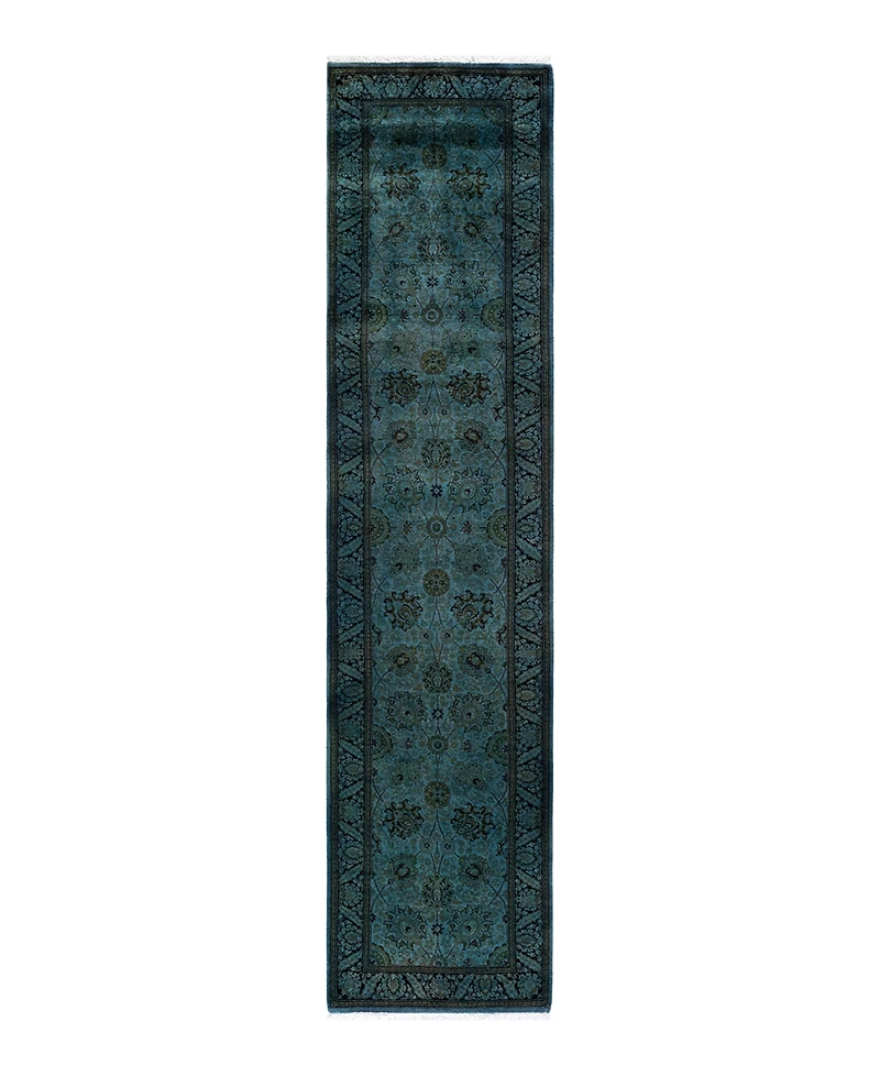 Adorn Hand Woven Rugs Fine Vibrance M1604 2'7''x11' Runner Area Rug