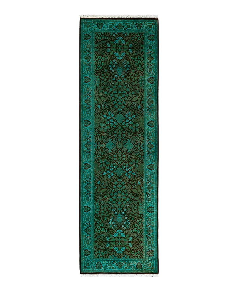 Adorn Hand Woven Rugs Fine Vibrance M1355 2'7''x8'7'' Runner Area Rug