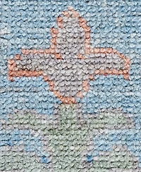 Adorn Hand Woven Rugs Colorful Oushak M1945 7'11''x9'11'' Area Rug