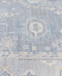 Adorn Hand Woven Rugs Colorful Oushak M1945 9'1''x11'11'' Area Rug