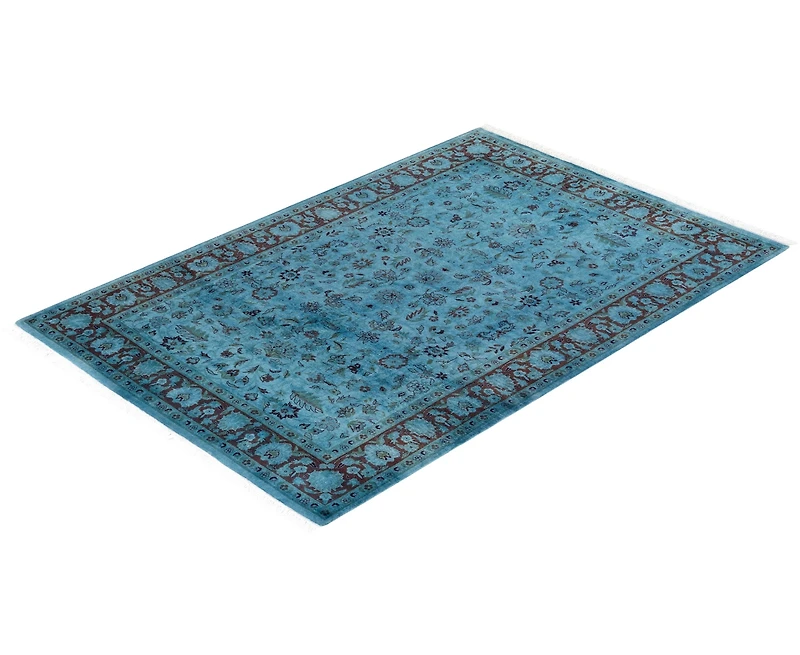 Adorn Hand Woven Rugs Fine Vibrance M1444 4'2''x6'2'' Area Rug