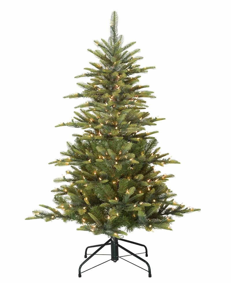 Puleo 4.5FT Pre-lit Arctic Fir Artificial Christmas Tree