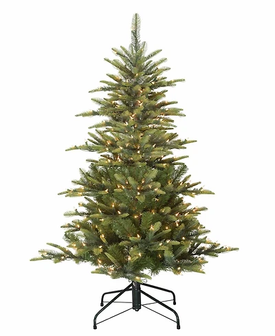 Puleo 4.5FT Pre-lit Arctic Fir Artificial Christmas Tree
