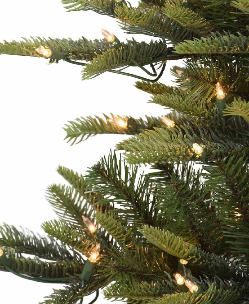 Puleo 6.5FT Pre-lit Arctic Fir Artificial Christmas Tree
