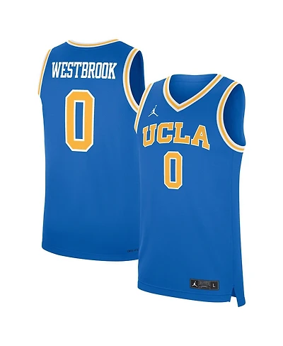 Jordan Men's Russell Westbrook Blue Ucla Bruins Performance Replica Basketball Jersey