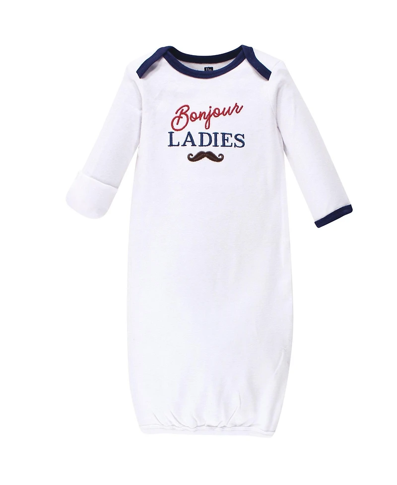 Hudson Baby Boys Super Soft Cotton Gowns