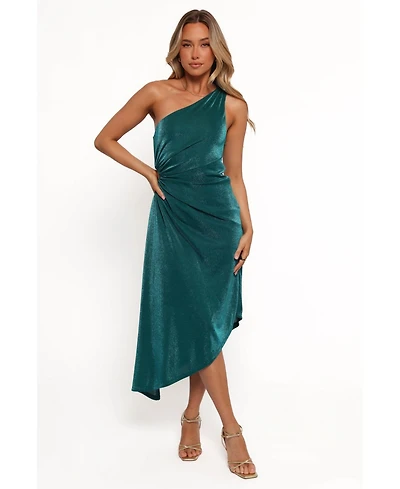 Petal and Pup Women's Emma One Shoulder Midi Dress