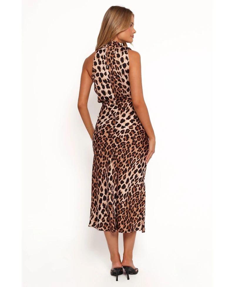 Petal and Pup Women's Anabelle Halter Neck Midi Dress