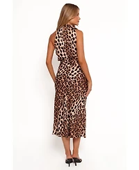 Petal and Pup Women's Anabelle Halter Neck Midi Dress