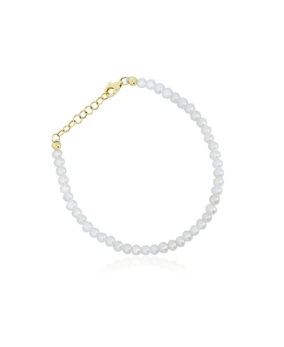 The Lovery Pearl Bead Bracelet 14K Gold