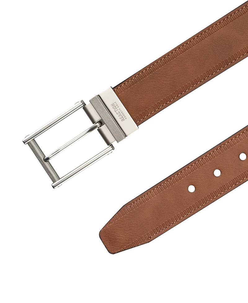 Kenneth Cole Reaction Men's 2-in-1 Modern Reversible Stretch Casual Belt