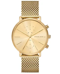 Michael Kors Men's Blake Multifunction Gold-Tone Mesh Watch, 42mm