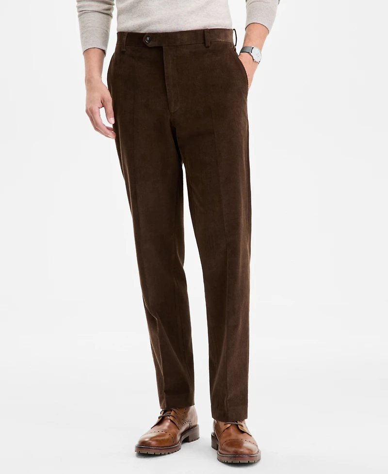 Tommy Hilfiger Men's Modern-Fit Solid Corduroy Pants