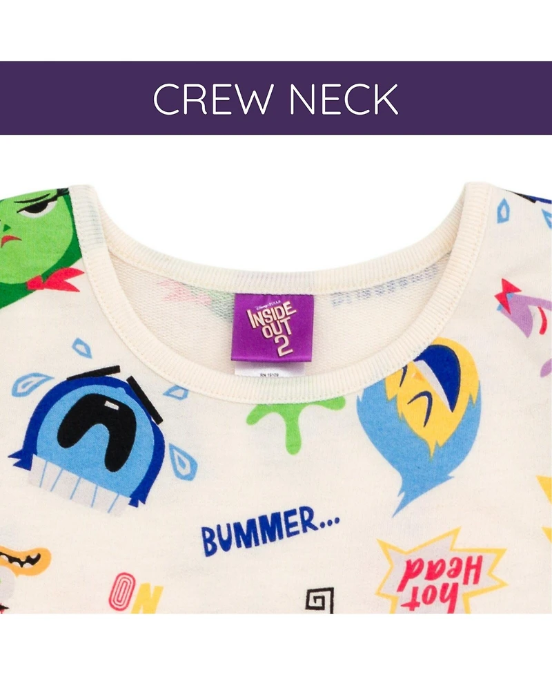 Inside Out Girls Nightmare Before Christmas French Terry Skater Dress