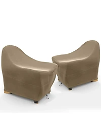 Set of 2 Adirondack Patio Chair Cover