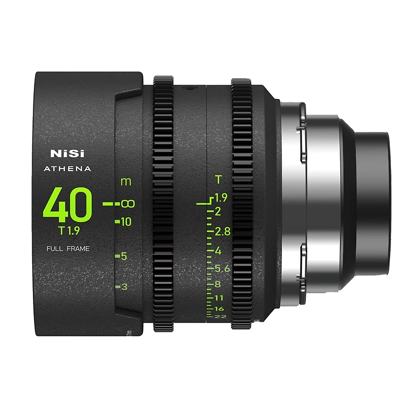 NiSi Athena Prime Cine Add-On 3-Lens Kit with 40mm T1.9, 18mm, 135mm T2.2 Lens, Includes Filter Holder, Pl Mount