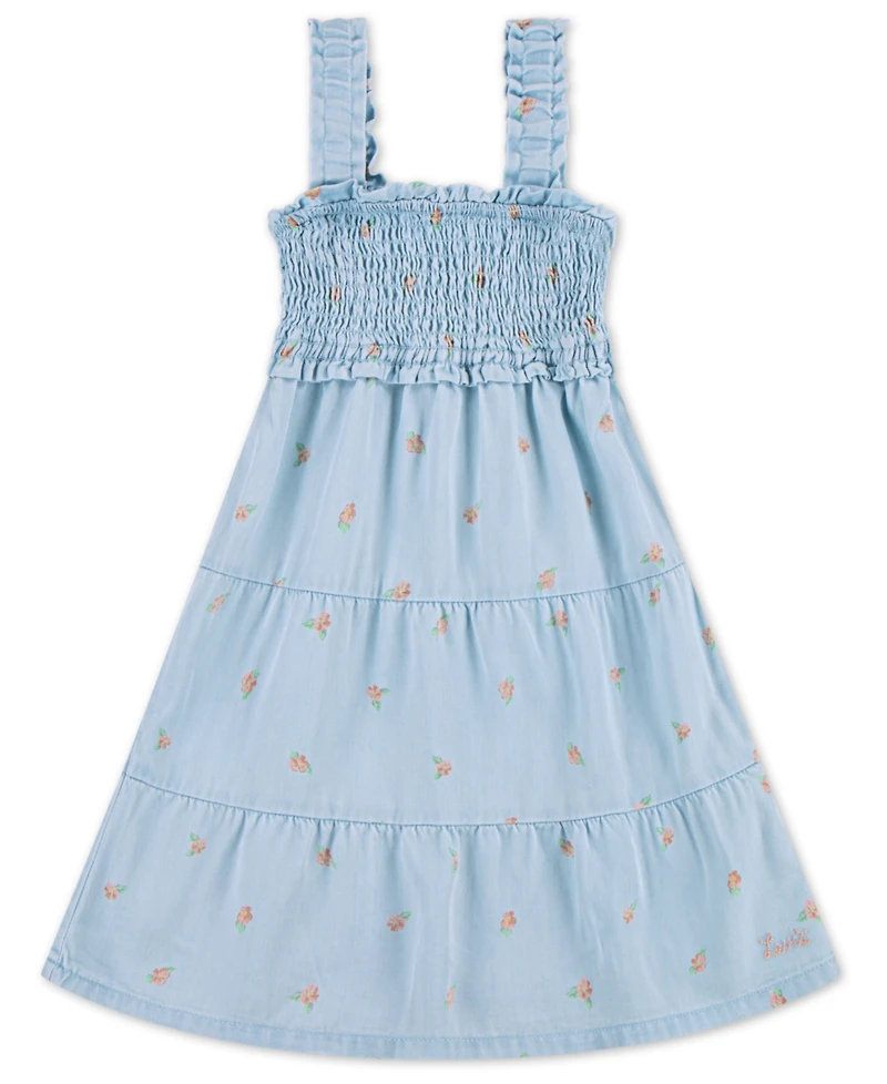 Levi's Toddler Girls Babydoll Smocked Dress