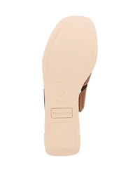 Franco Sarto Women's Tevin Open Square Toe Espadrille Slide Platform Sandals