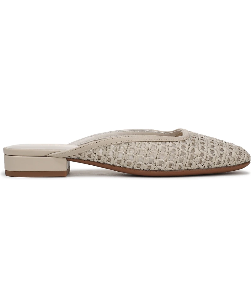 Franco Sarto Women's Dayla 2 Square Toe Block Heel Mules