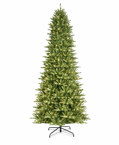 Puleo 12FT Pre-lit Slim Franklin Fir Artificial Christmas Tree