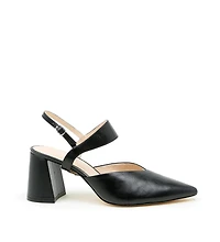 Alterre Women's Black Elsie Customizable V Mules