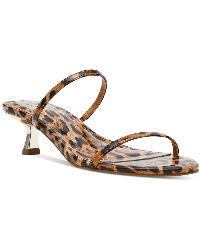 Dv Dolce Vita Women's Darcee Slip-On Kitten-Heel Dress Sandals
