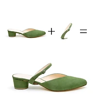 Alterre Women's Moss Twiggy Customizable V Slides