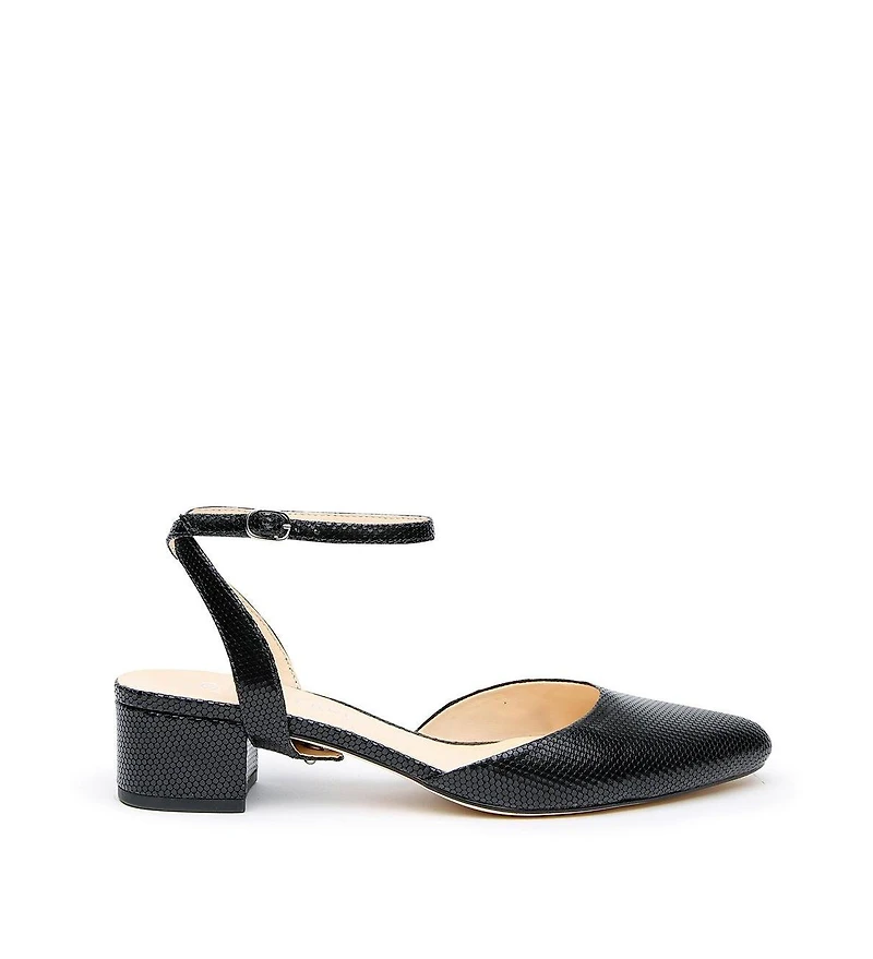 Alterre Women's Rattlesnake Black Marilyn Customizable Slides