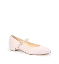 Alterre Women's Rose Satin Twiggy Customizable Ballet Flats