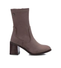 Xti Women's Fashion Sock Boots with side Zipper