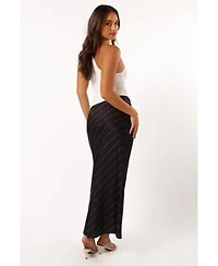 Petal and Pup Women's Heidi Stripe Slip Skirt