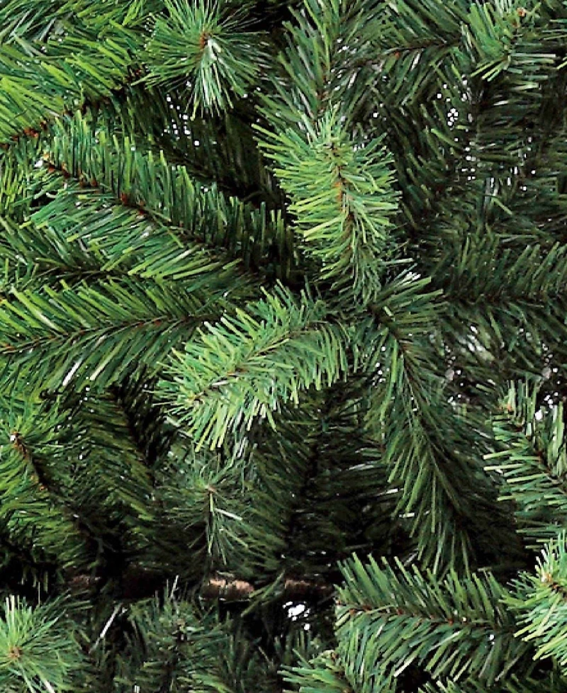 Puleo 7.5FT Unlit Nebraska Fir Artificial Unlit Christmas Tree