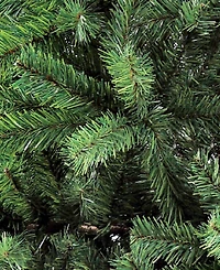 Puleo 7.5FT Unlit Nebraska Fir Artificial Unlit Christmas Tree