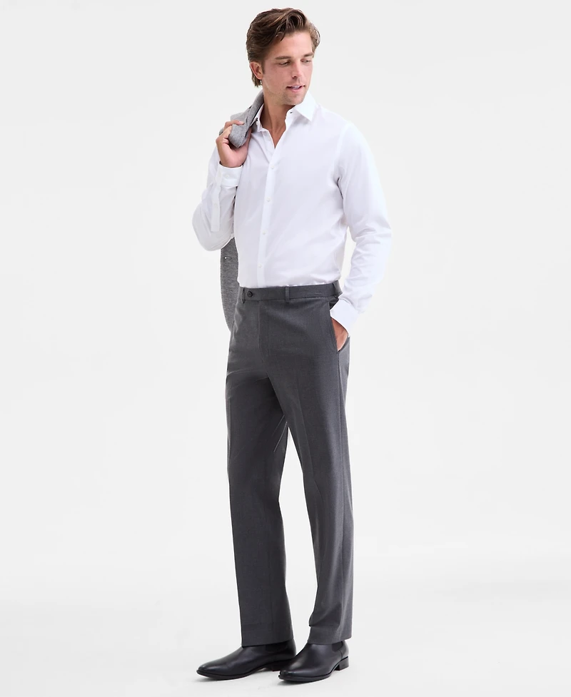 Michael Kors Men's Classic Fit Fall Pattern Pants