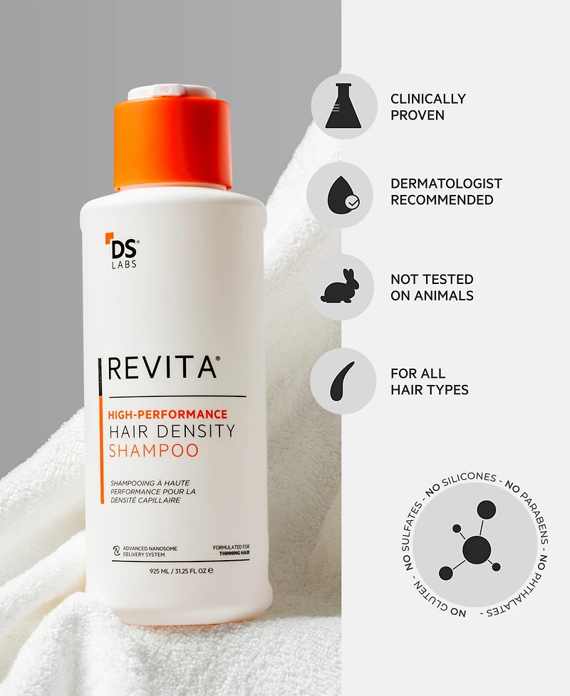 Ds Laboratories Revita High-Performance Hair Density Shampoo, 925 ml
