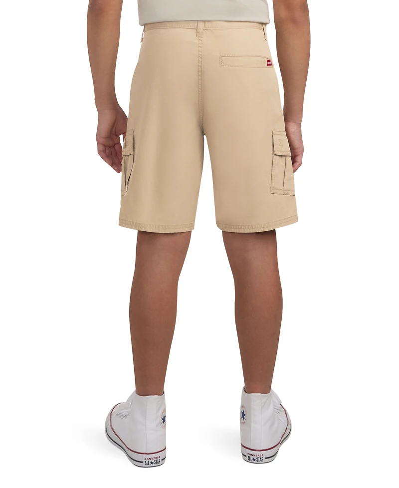 Levi's Big Boys Adjustable Waistband Cargo Pocket Shorts