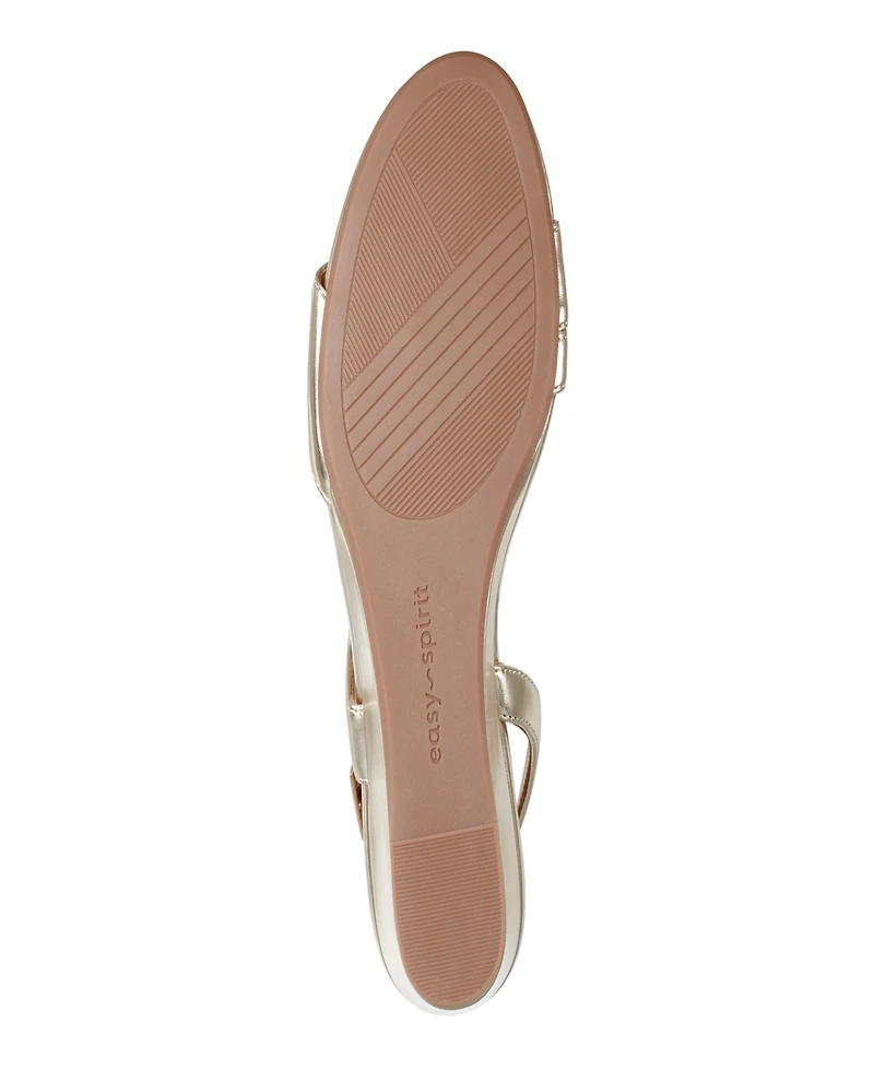 Easy Spirit Women's Zoe Asymmetrical Strap Wedge Sandals
