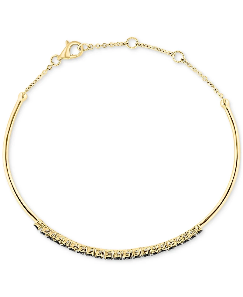 Lali Jewels Black Diamond Bracelet (1/2 ct. t.w.) in 14k Gold