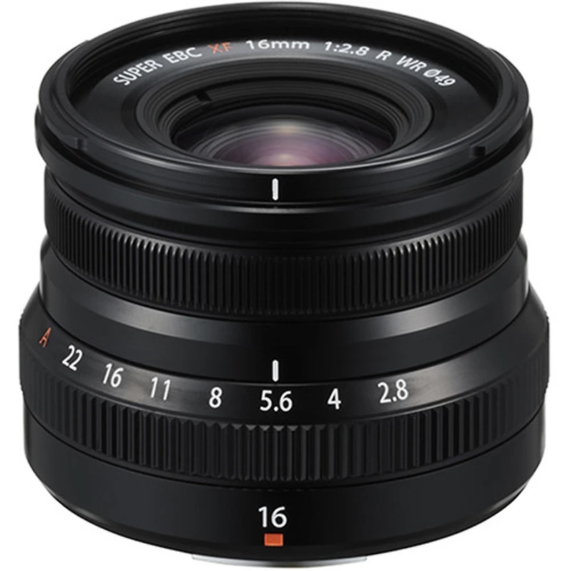 Fujifilm Xf 16mm f/2.8 R Wr Lens, Black