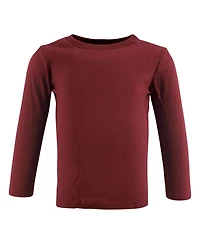 Hudson Baby Boys Thermal Long Sleeve Tees 5pk, Bear Tree, 12-18 Months