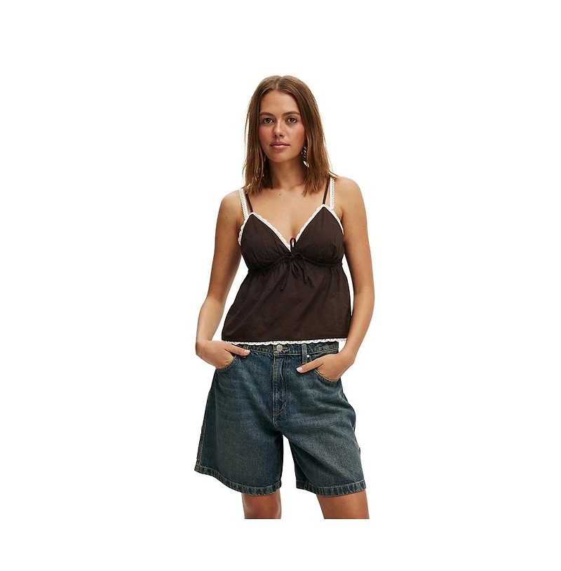 Cotton On Women's Relaxed Denim Short