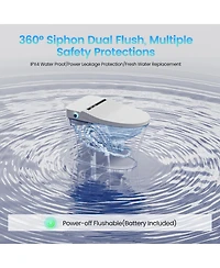 Casainc Smart Toilet, Auto Flush, Heated Seat
