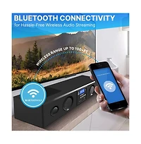 Pyle 300W Bluetooth Home Theater Soundbar Speaker - PSBV200BT