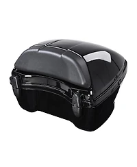 Ahr 33L Universal Motorcycle Tour Tail Box Scooter Trunk Storage w/ Lock Case
