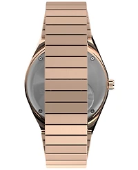 Timex Women's Quartz Analog Rose Gold-Tone Stainless Steel Watch, 36mm