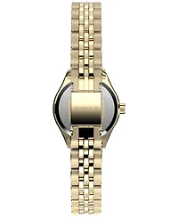 Timex Women's Quartz Analog Gold-Tone Stainless Steel Watch, 25mm