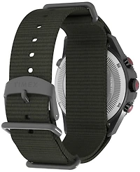 Timex Men's Quartz Analog Green Nylon Watch, 43mm
